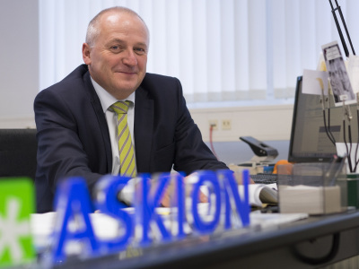 Lutz Doms ist Geschäftsführer der 2005 in Gera gegründeten ASKION GmbH. (im Bild: Lutz Doms)
