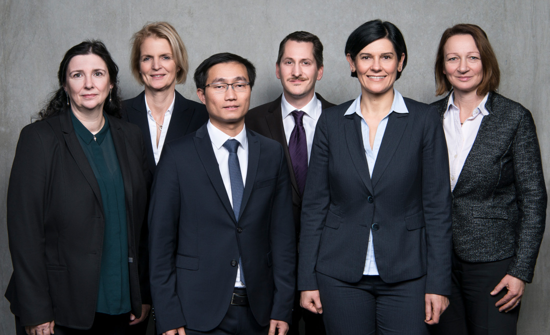 Team der Projektmanager*innen Technologieförderung