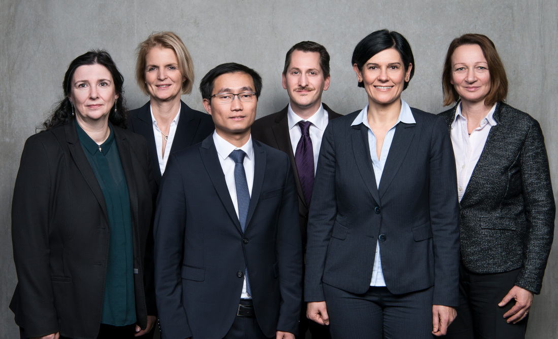 Team der Projektmanager*innen Technologieförderung