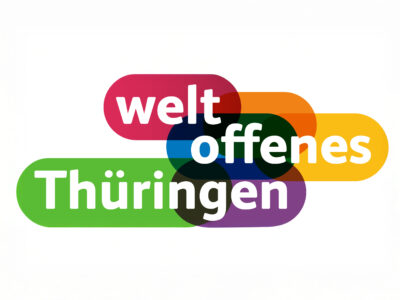 Logo der Aktion "Weltoffenes Thüringen"
