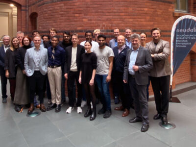 Startup-Programm »neudeli Fellowship« kürt die Fellows des Wintersemesters 2025/26.