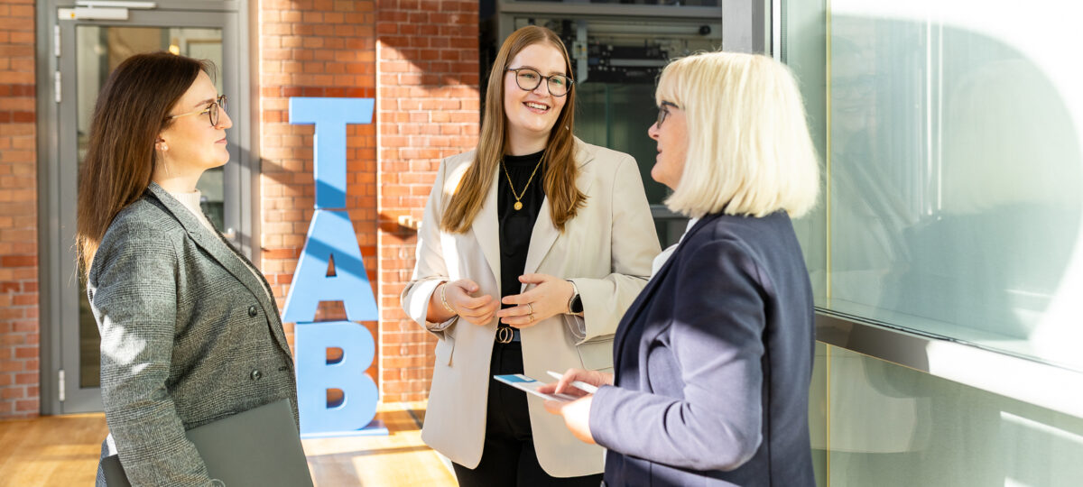 Personalgespräch in der TAB