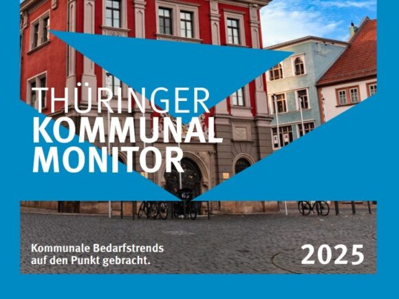 Das Titelblatt des Thüringer Kommunalmonitors 2025.