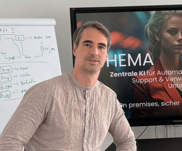 Martin Schiele, CEO und Co-Founder der AI UI GmbH.