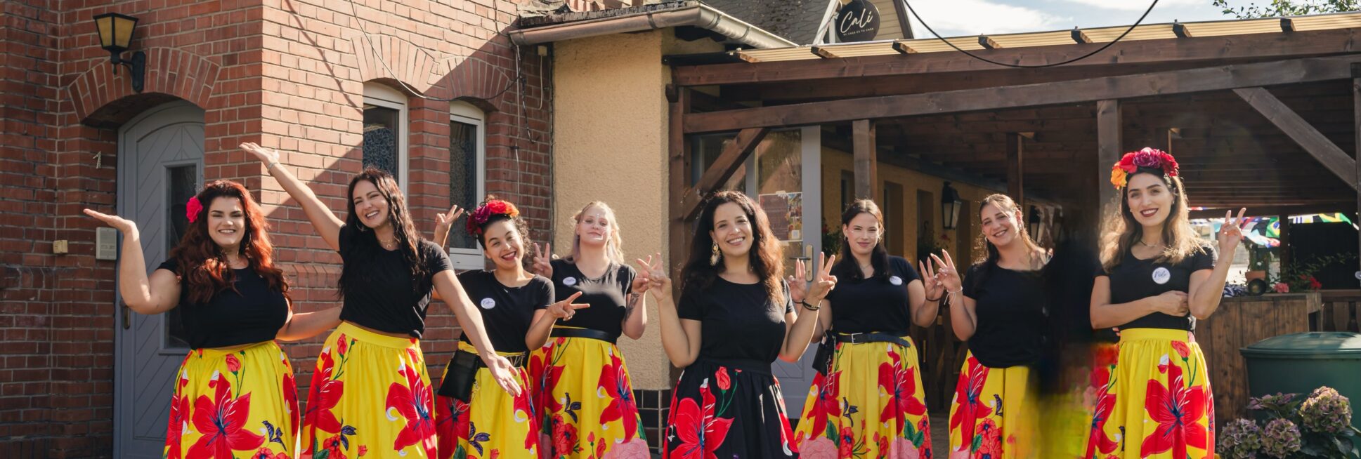 Das Team vom Kulturbahnhof in Manebach im Jahr 2024.