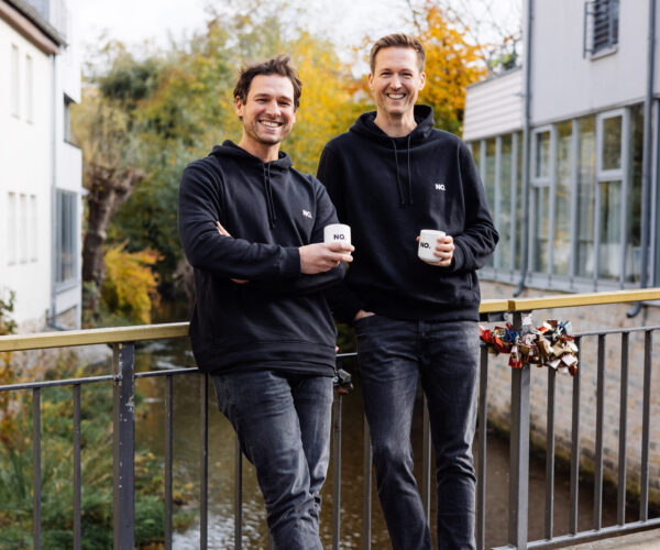 Marcus Intek (links) und Andreas Kühn gründeten die The Good Caf GmbH