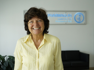 Dr. Helga Zimmermann ist Geschäftsführerin der Thüringer Pharmaglas in Neuhaus.