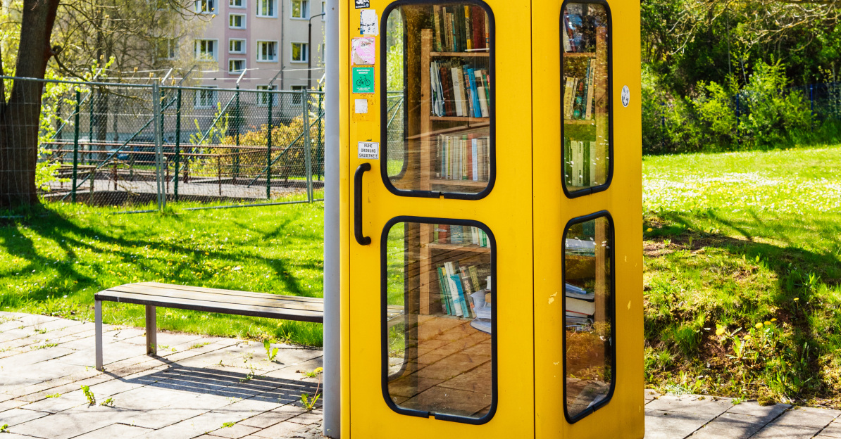 Telefonzelle an der FH Nordhausen