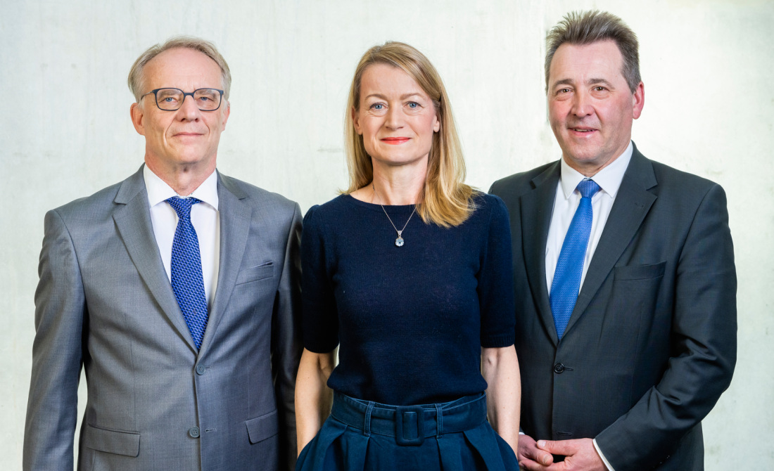 Kundenbetreuung Mittelthüringen (im Bild: Michael Klughardt, Ivonn Raunitschke und Steffen Peschke)