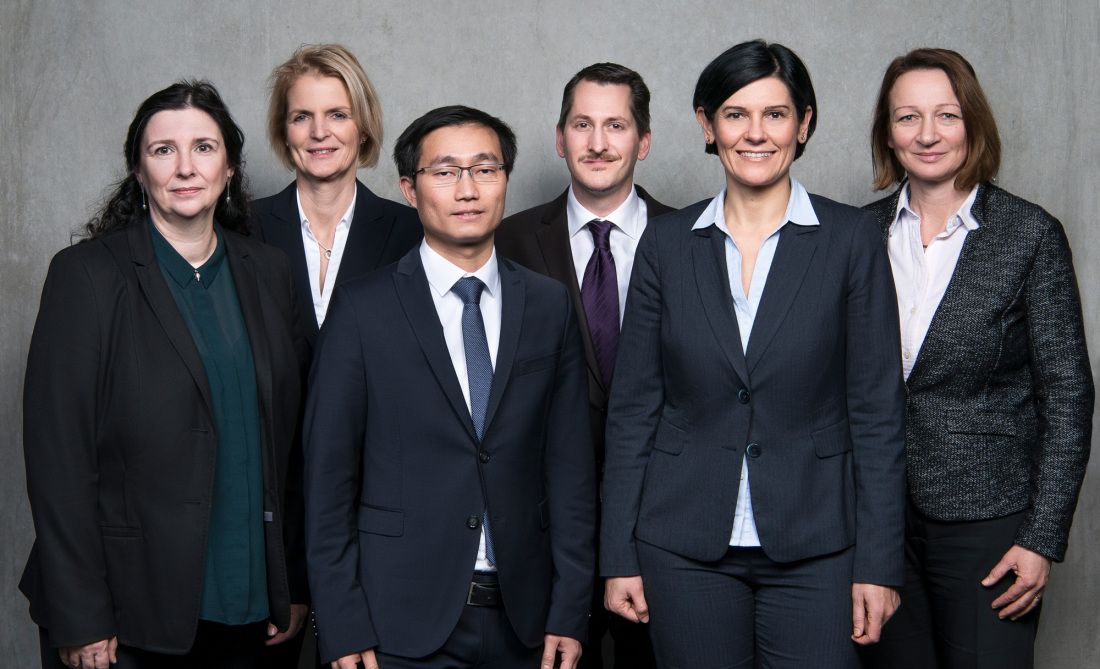 Team der Projektmanager*innen Technologieförderung