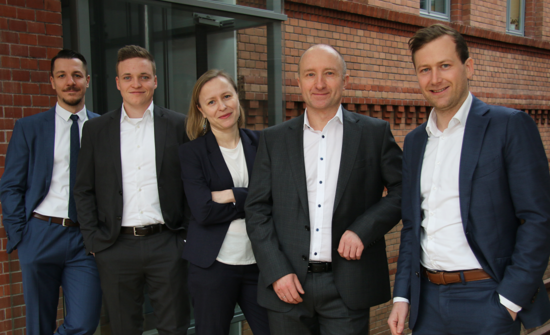Auf dem Bild: Das Team der Kommunalberatung der Thüringer Aufbaubank
